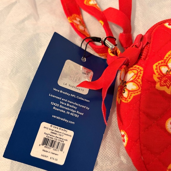 Brand New With Tags Kansas City Chiefs Crossbody Purse 
Originally $75.00 - Picture 2 of 3